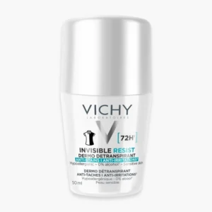 VICHY – Deodorant Roll-On Invisible Resist Dermo Detranspirant Anti-Taches Anti-Irritations 72h – 50ml